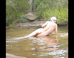 Naked in the bush 